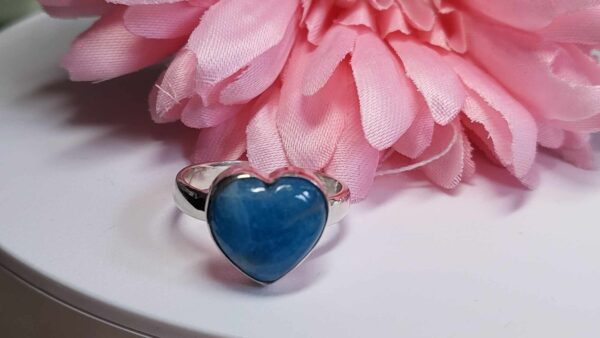Quantum Quattro zilveren hart ring